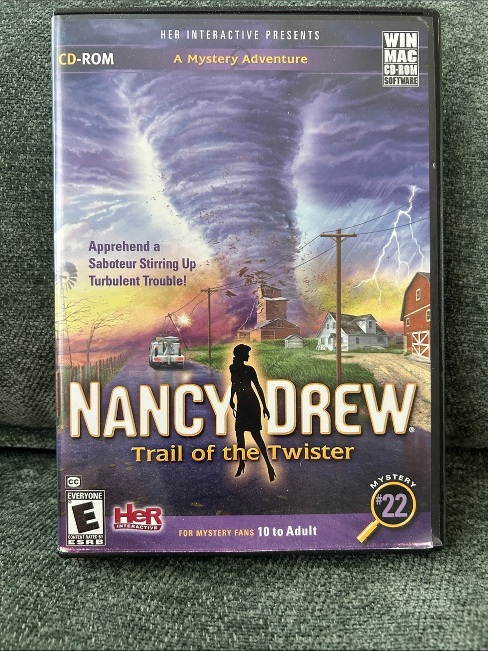 Nancy Drew: Trail of the Twister PC Game - Purple